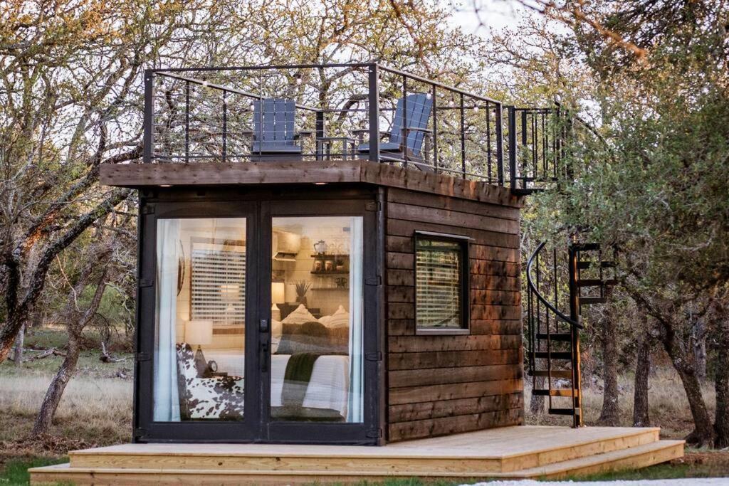 Villa New The Lone Star Shipping Container à Fredericksburg Extérieur photo