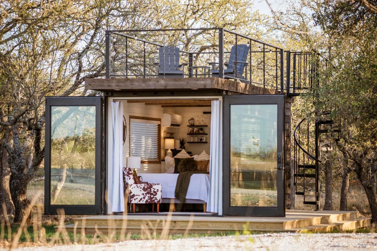 Villa New The Lone Star Shipping Container à Fredericksburg Extérieur photo